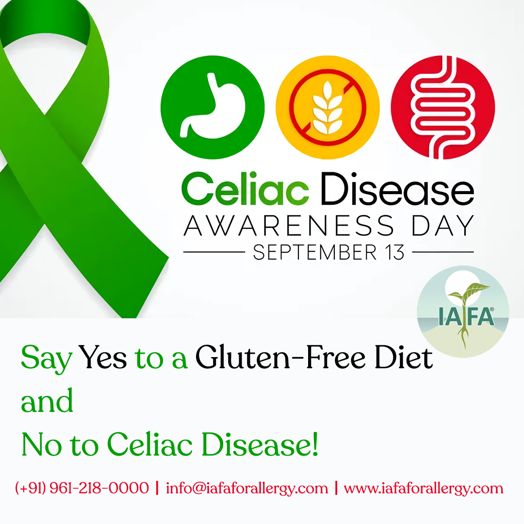 National Celiac Disease Awareness Day (13 September) Celebrate with IAFA®