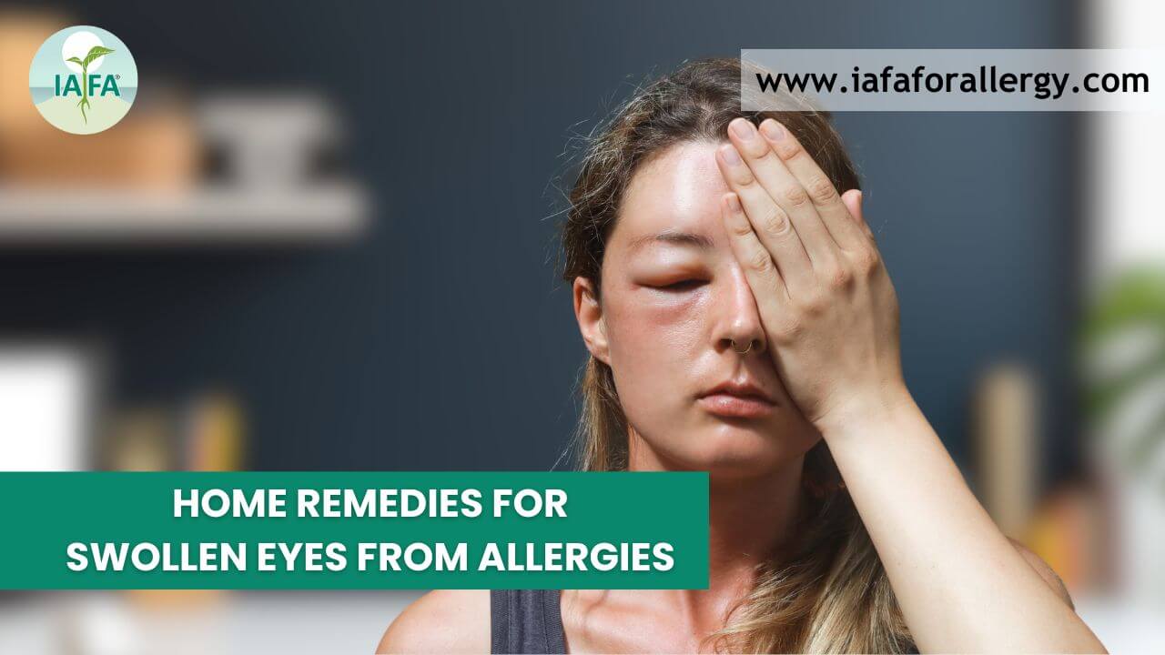 Home Remedies for Swollen Eyes from Allergies : A Complete Guide