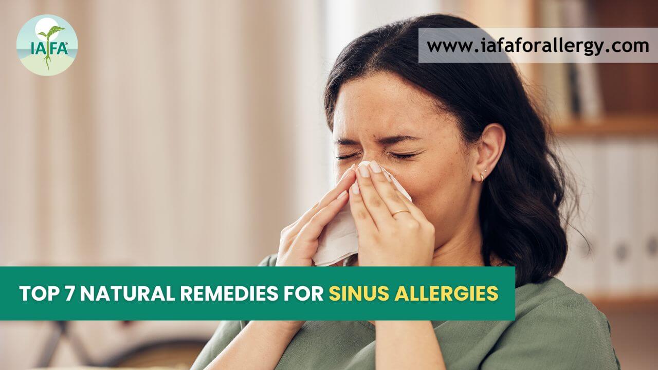 Natural Remedies for Sinus Allergies